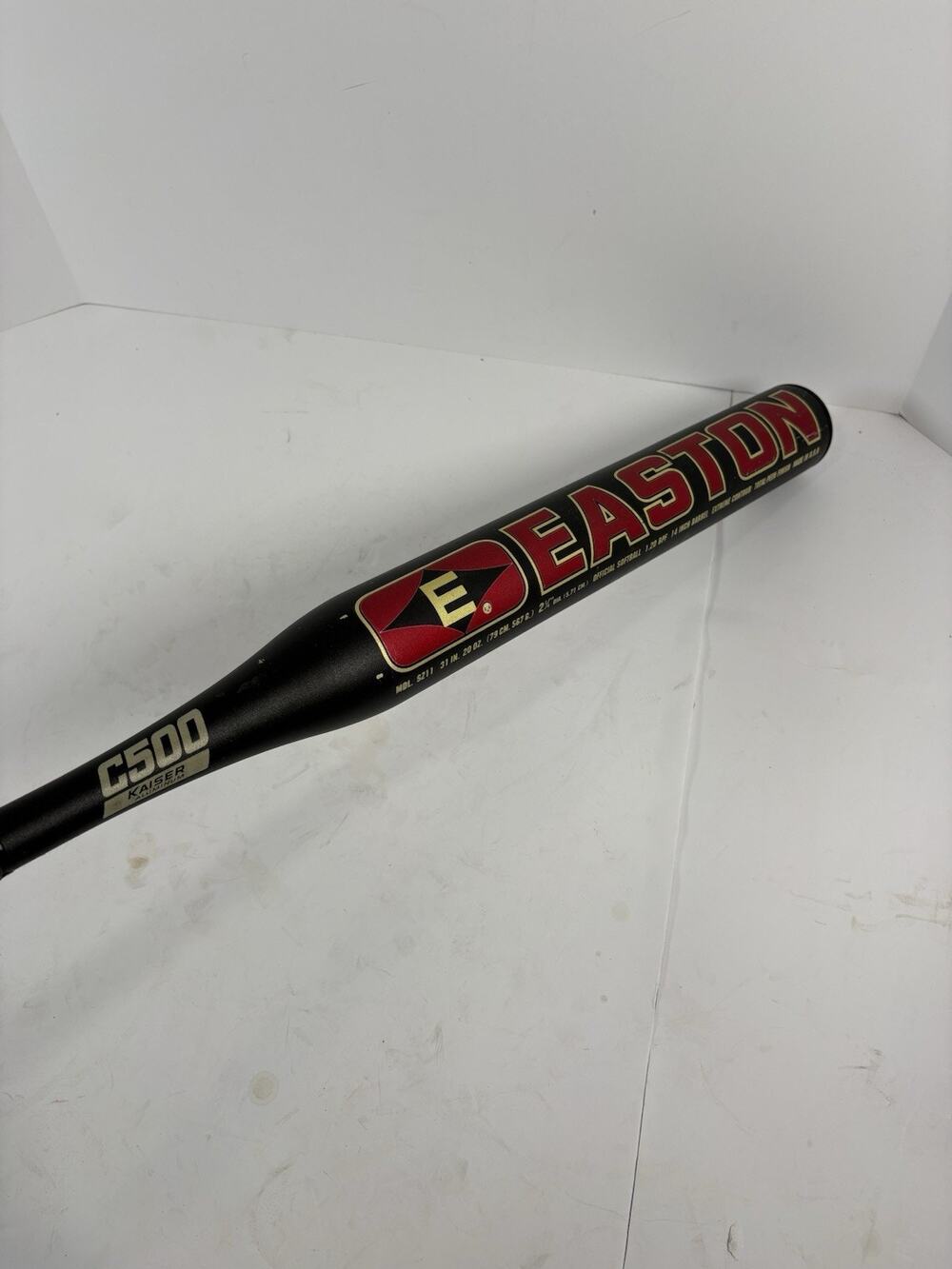 Easton Redline C500 SZ11 Softball Bat 31” 20oz -11 2 1/4” Kaiser Aluminum